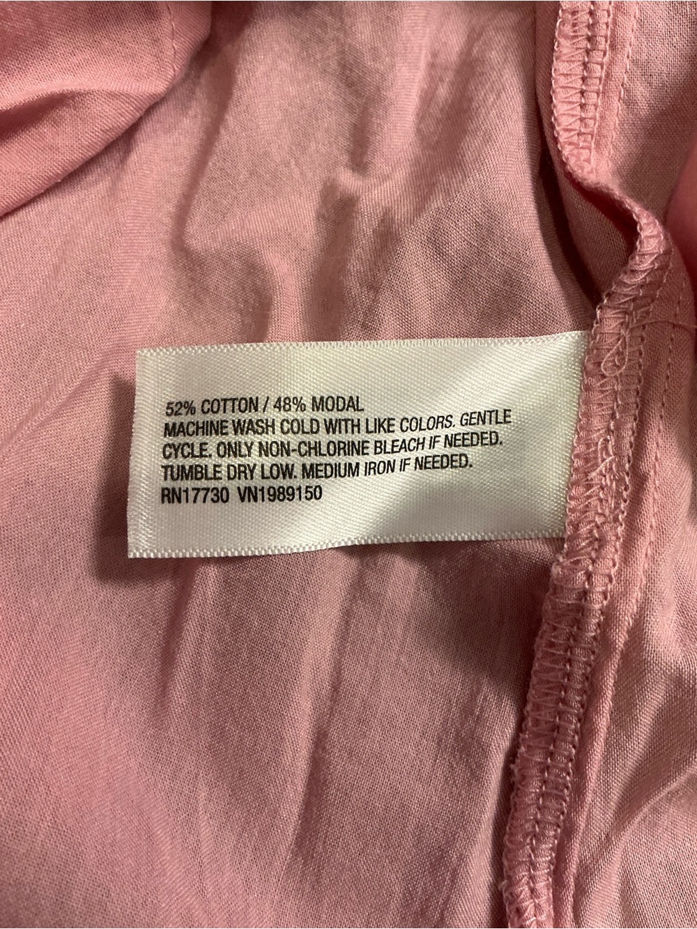 Pink Button Down Cropped Blouse - Picture 6 of 6